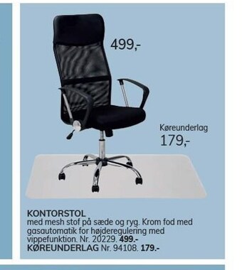 Daells Bolighus Kontorstol tilbud