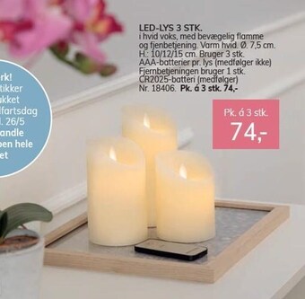 Daells Bolighus LED-lys tilbud