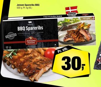 Calle Jensens spareribs tilbud