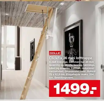 ClickFix 36 mini lofttrappe