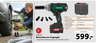 Batteridreven slagnøgle