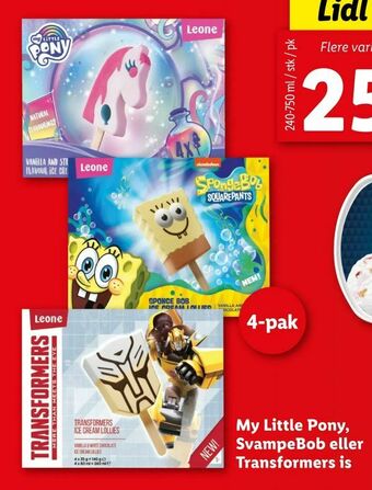 Let-Køb My Little Pony, SvampeBob eller Transformers is tilbud