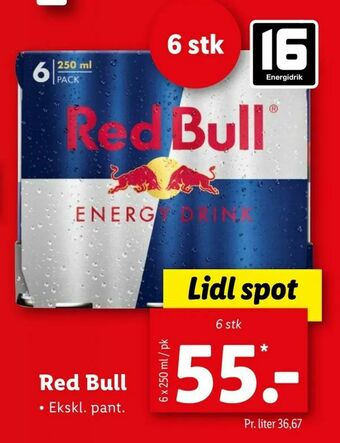 Let-Køb Red Bull tilbud