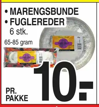 Marengsbunde • fuglereder