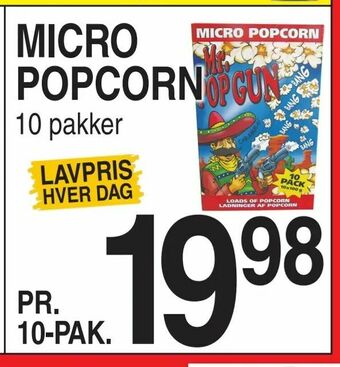 ABC Lavpris Micro popcorn tilbud