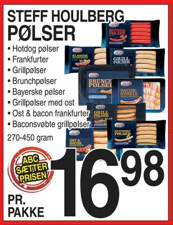 ABC Lavpris Steff houlberg pølser tilbud