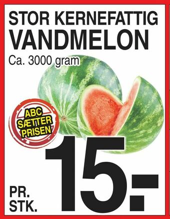 ABC Lavpris Vandmelon tilbud