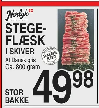 ABC Lavpris Stegeflæsk tilbud