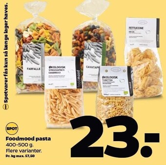 Netto Foodmood pasta tilbud