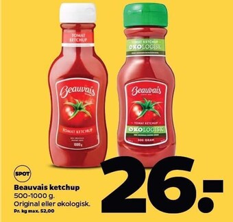 Netto Beauvais ketchup tilbud
