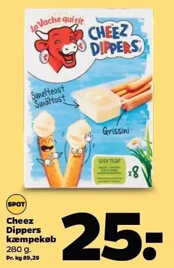 Cheez Dippers kæmpekøb