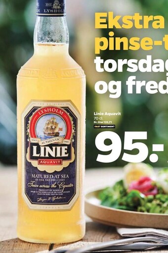 Netto Linie Aquavit tilbud