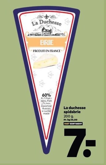 Netto La duchesse spidsbrie tilbud