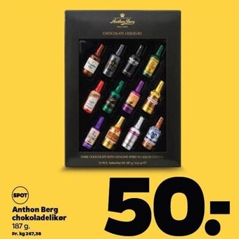 Netto Anthon Berg chokoladelikør tilbud
