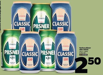 Netto Harboe pilsner el. classic tilbud