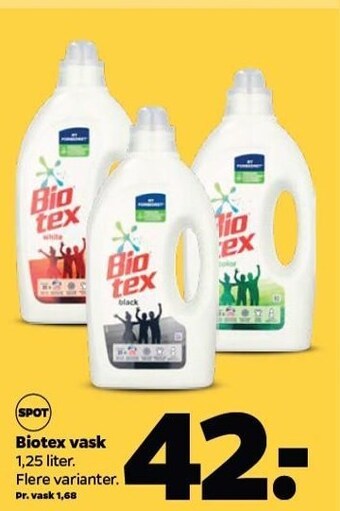 Netto Biotex vask tilbud