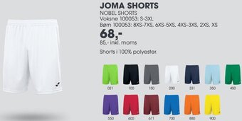Sportigan Joma Shorts tilbud