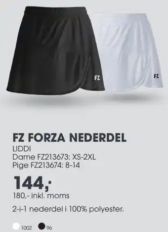 Sportigan Fz Forza Nederdel Til Damer Og Pige tilbud