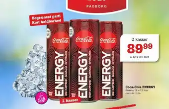 Poetzsch Padborg Coca-Cola ENERGY tilbud