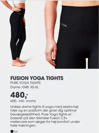Fusion Yoga Tights Dame