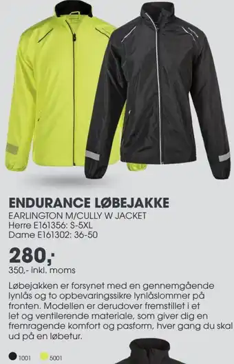 Sportigan Endurance LøbeJakke Voksne tilbud