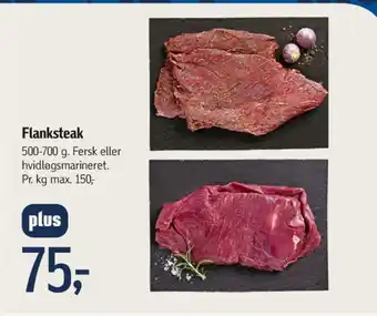 Føtex Graasten flanksteak tilbud