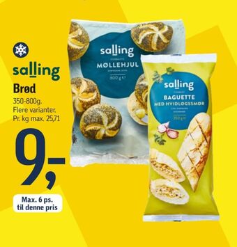 Føtex Salling rundstykker tilbud