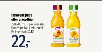 Føtex Innocent juice tilbud