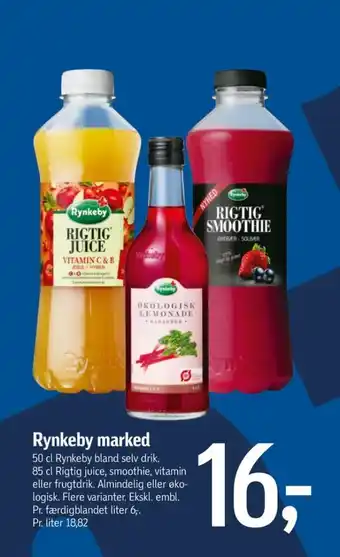 Tørst drikkeklar saft