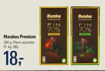 Føtex Marabou premium chokoladeplade fin 70% kakao tilbud