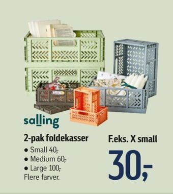 Føtex Salling foldekasse tilbud