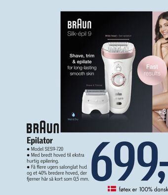 Føtex Braun epilator tilbud