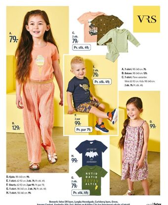 Føtex Vrs kids t-shirt tilbud