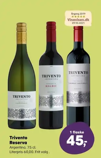 Kvickly Coop argentinsk rødvin tilbud