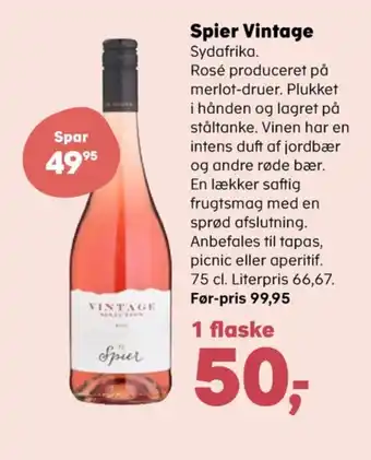 Original sydafrikansk rosevin