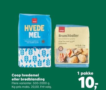 Kvickly Coop hvedemel tilbud