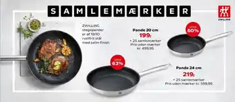 Kvickly Zwilling stegepande tilbud