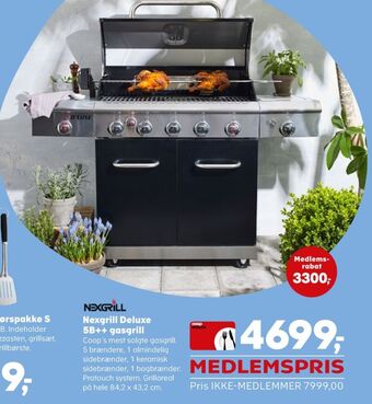 Kvickly Nexgrill gasgrill tilbud