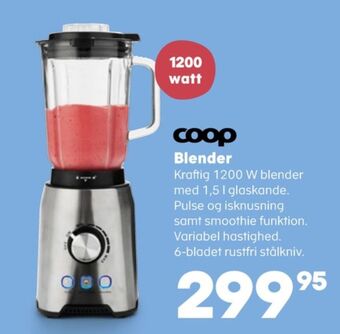 Kvickly Coop blender tilbud