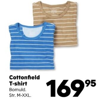 Kvickly Cottonfield t-shirt tilbud