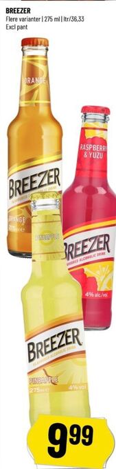 Løvbjerg Bacardi breezer rtd-cider tilbud