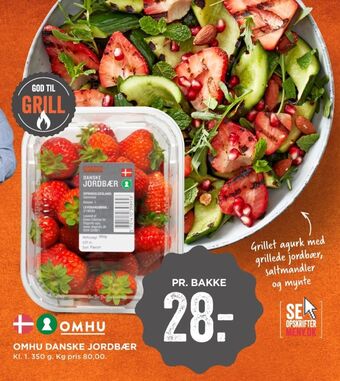 MENY Omhu jordbær tilbud