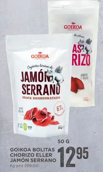 MENY Goikoa tørret kød tilbud