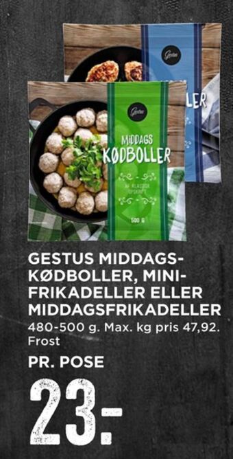 MENY Gestus kødboller tilbud