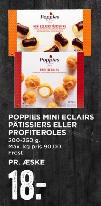 MENY Poppies kager tilbud