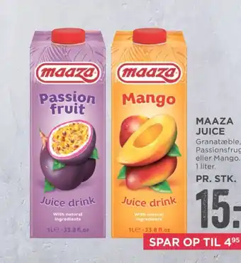 MENY Maaza juice tilbud