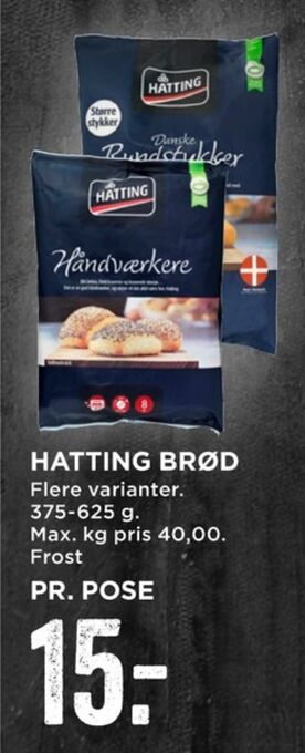 Hatting rundstykker