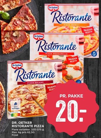 MENY Dr oetker pizza tilbud