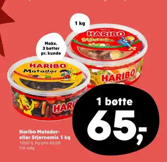 SuperBrugsen Matador mix slikbøtter tilbud