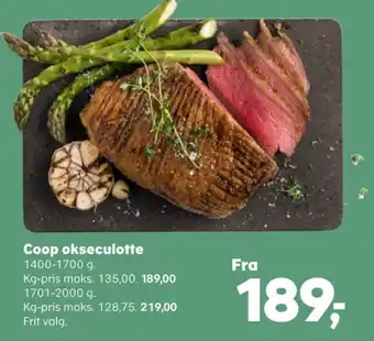 SuperBrugsen Coop okseculotte tilbud
